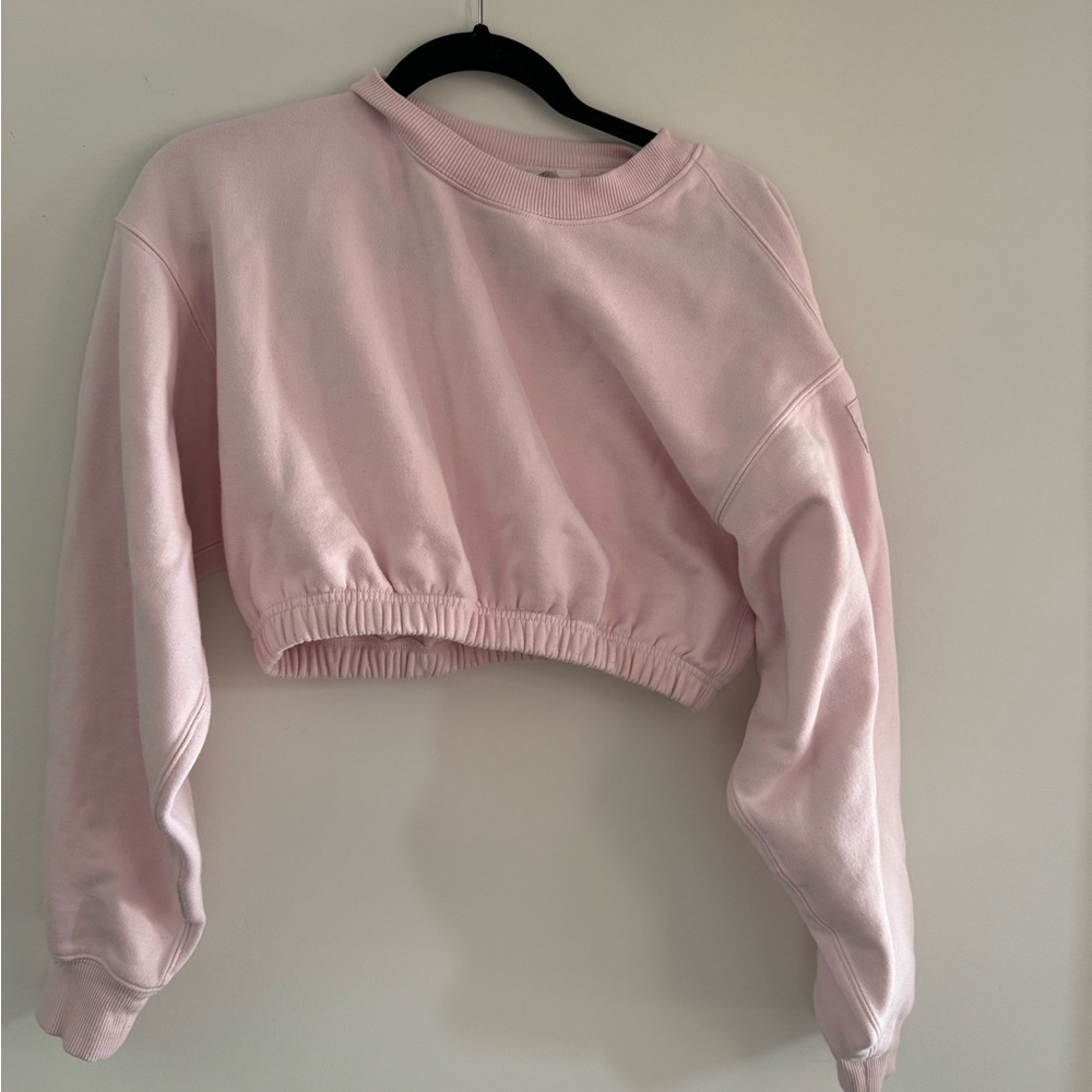 Alo Yoga cropped sweatshirt women’s small